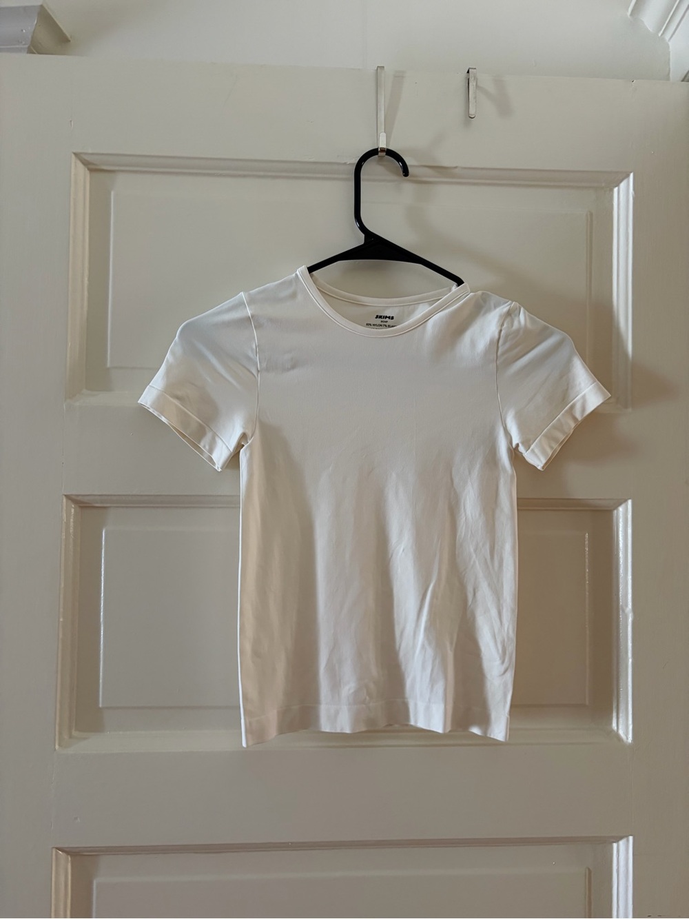 SKIMS Ivory Scoop Neck Top